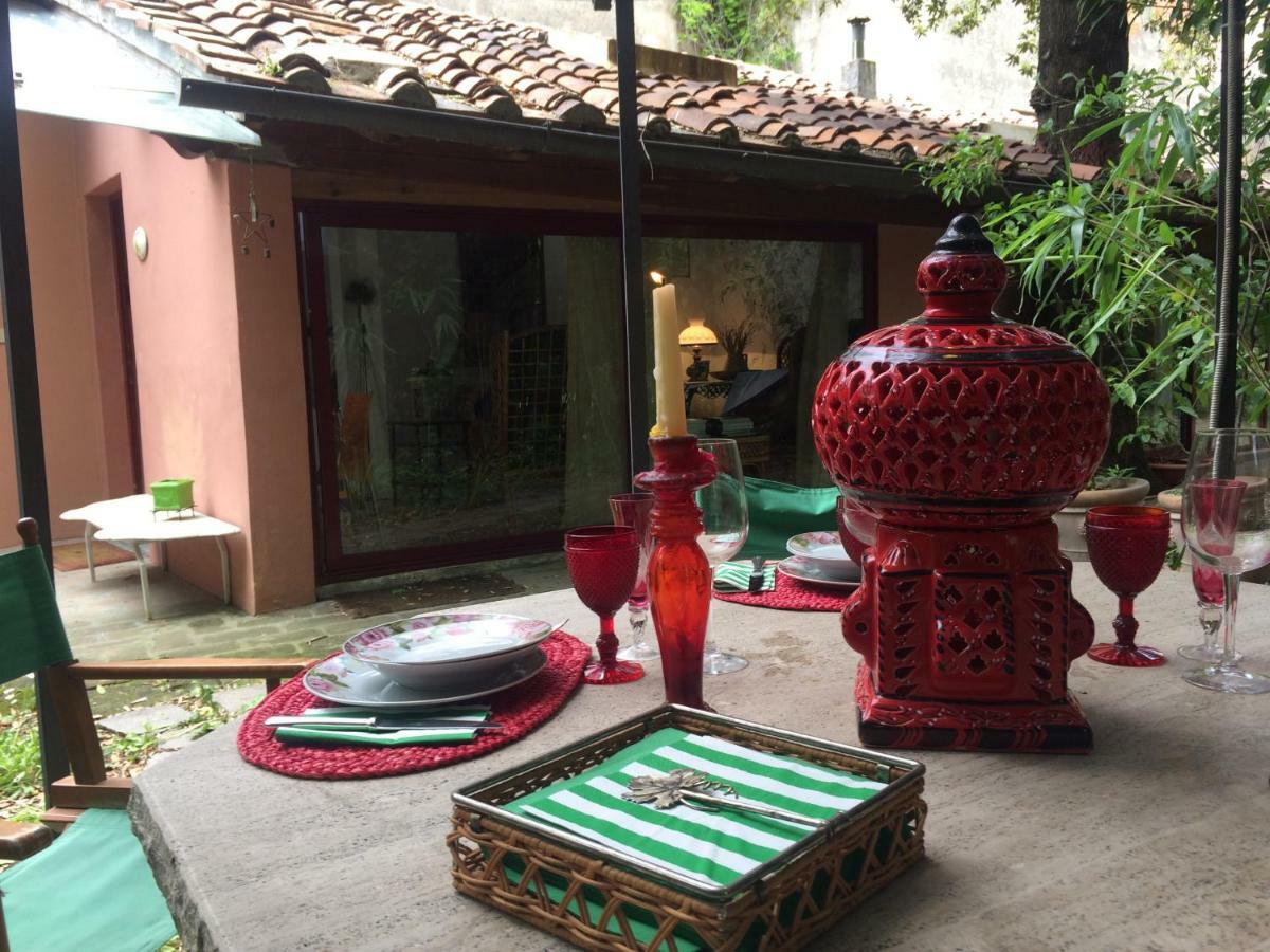 Appartamento Con Piscina Immersa Nel Verde Cascina Bagian luar foto